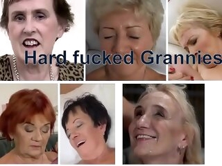 Compilation be advantageous to debased Grannies in Hardcore
